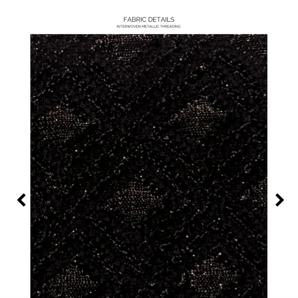 Luli Fama Brilla Double Loop Bandeau Long Dress in Black - Picture 7 of 15